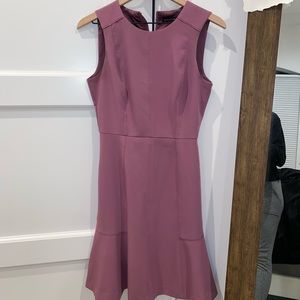 Dark Mauve Midi Dress